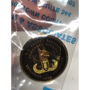COPY - K9 Secret Service EOD K9 Pin Lapel VERY RARE NIP
